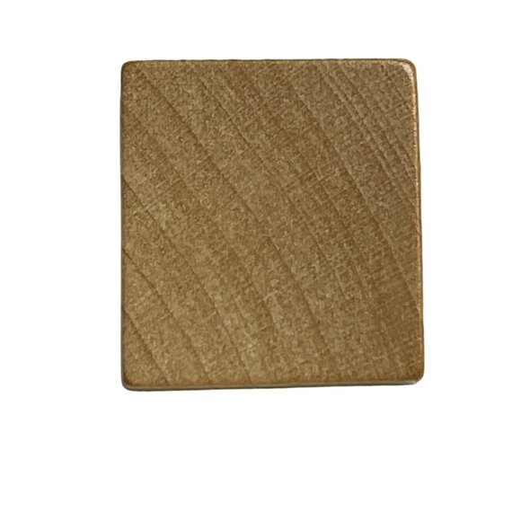Scrabble Game Piece Letter S Replacement Wood Tile Genuine Standard Edition mq - Picture 2 of 2
